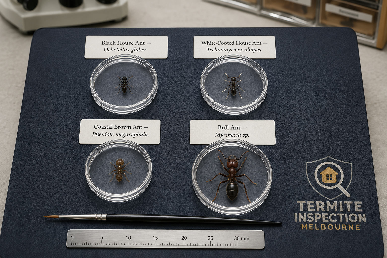 Ant identification guide for Melbourne — TIM's Pest Control