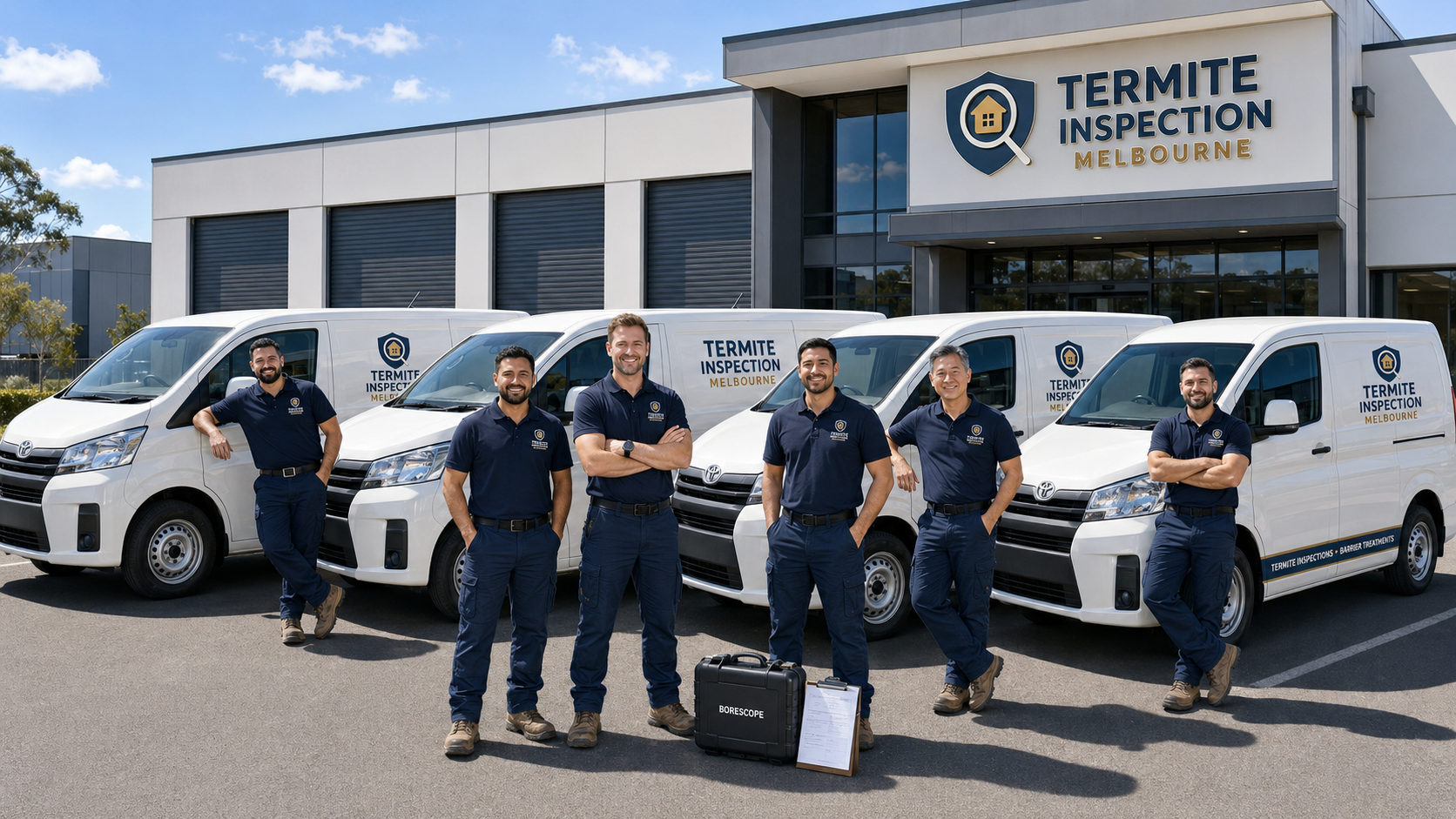 TIM's Pest Control Melbourne team