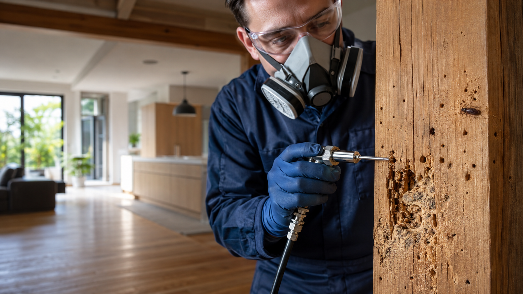 Professional wood borer and timber pest treatment in Melbourne — TIM's Pest Control